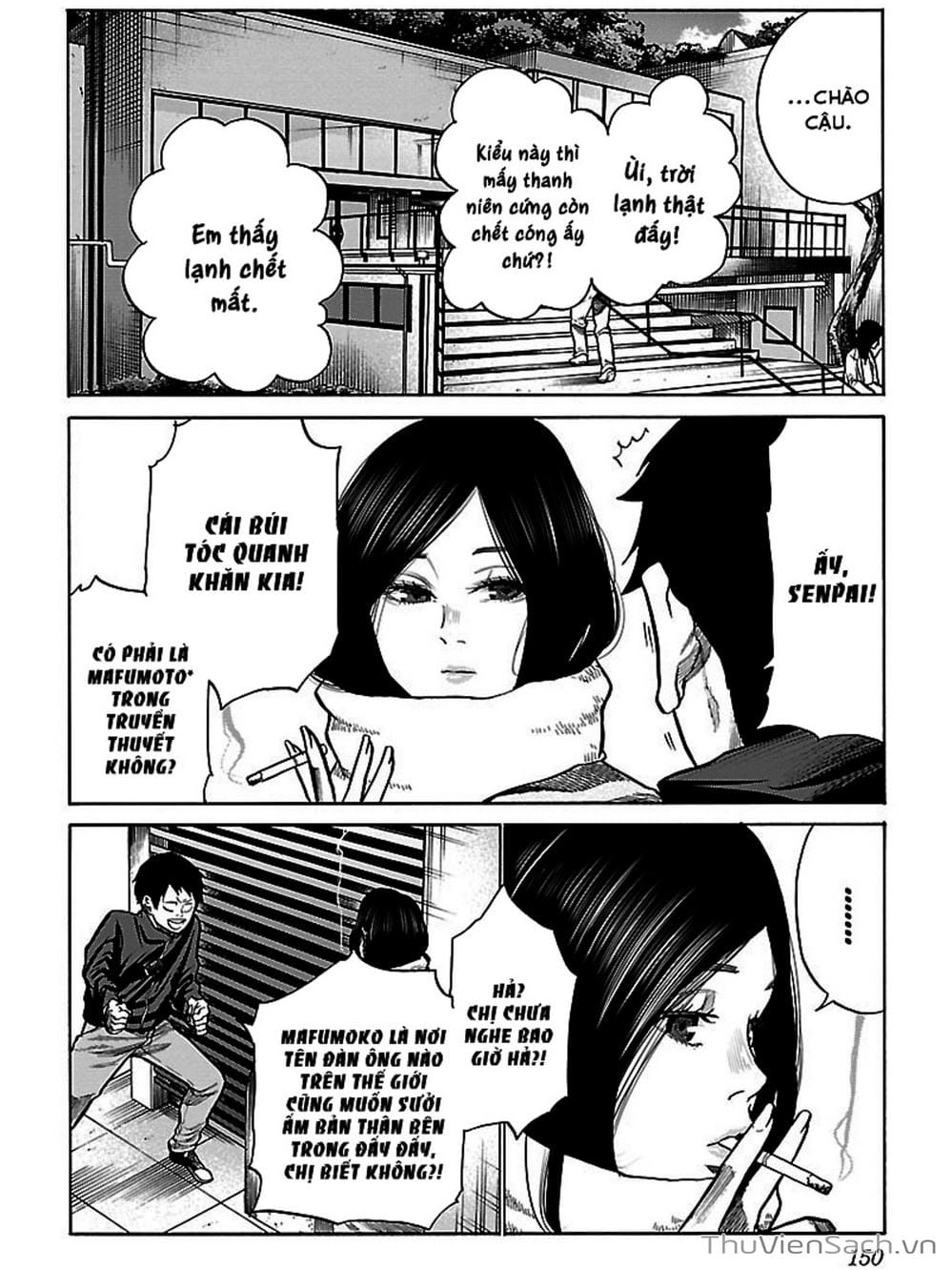 Truyện Tranh Thuốc Lá Senpai Và Kouhai Anh Đào - Cigarette And Cherry trang 4