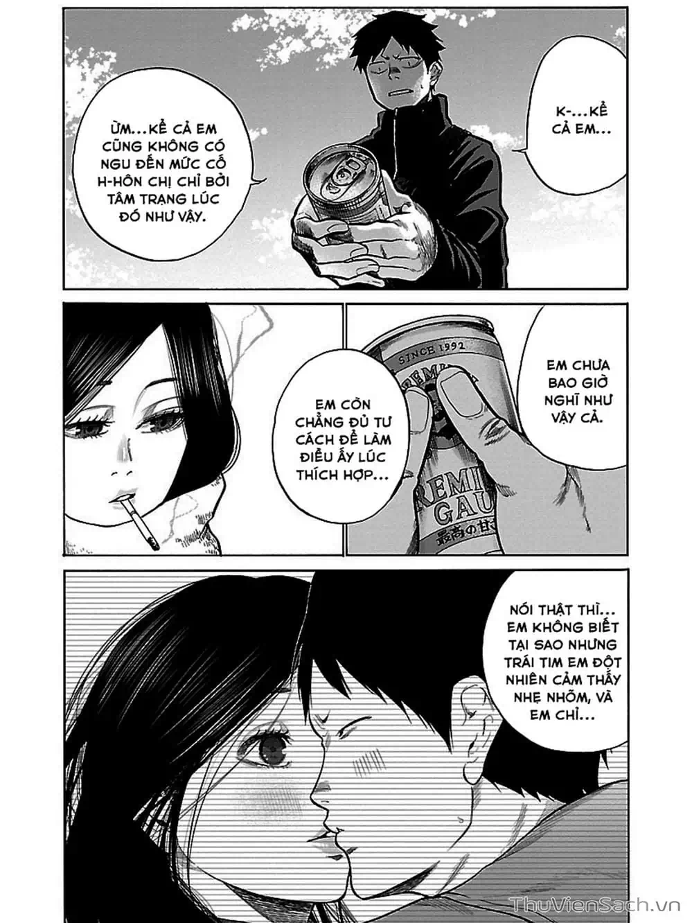 Truyện Tranh Thuốc Lá Senpai Và Kouhai Anh Đào - Cigarette And Cherry trang 4