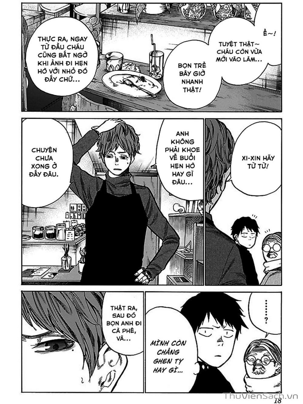 Truyện Tranh Thuốc Lá Senpai Và Kouhai Anh Đào - Cigarette And Cherry trang 4