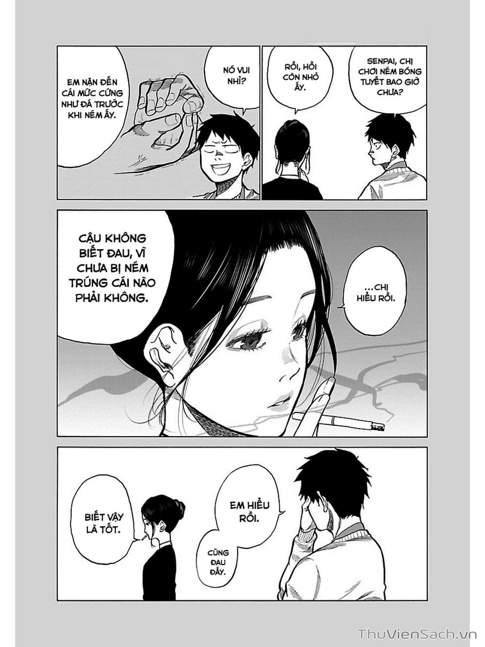 Truyện Tranh Thuốc Lá Senpai Và Kouhai Anh Đào - Cigarette And Cherry trang 4