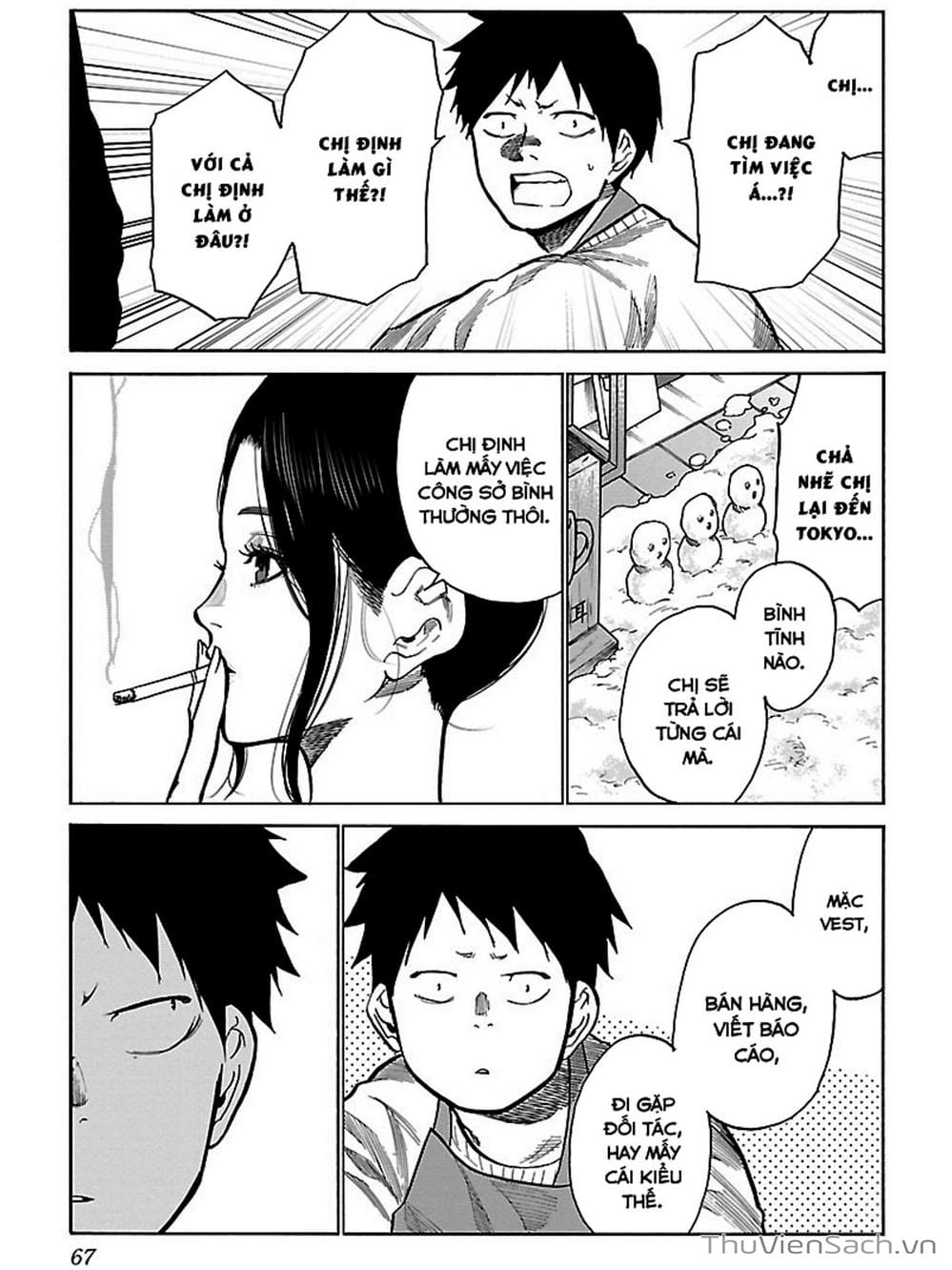 Truyện Tranh Thuốc Lá Senpai Và Kouhai Anh Đào - Cigarette And Cherry trang 4