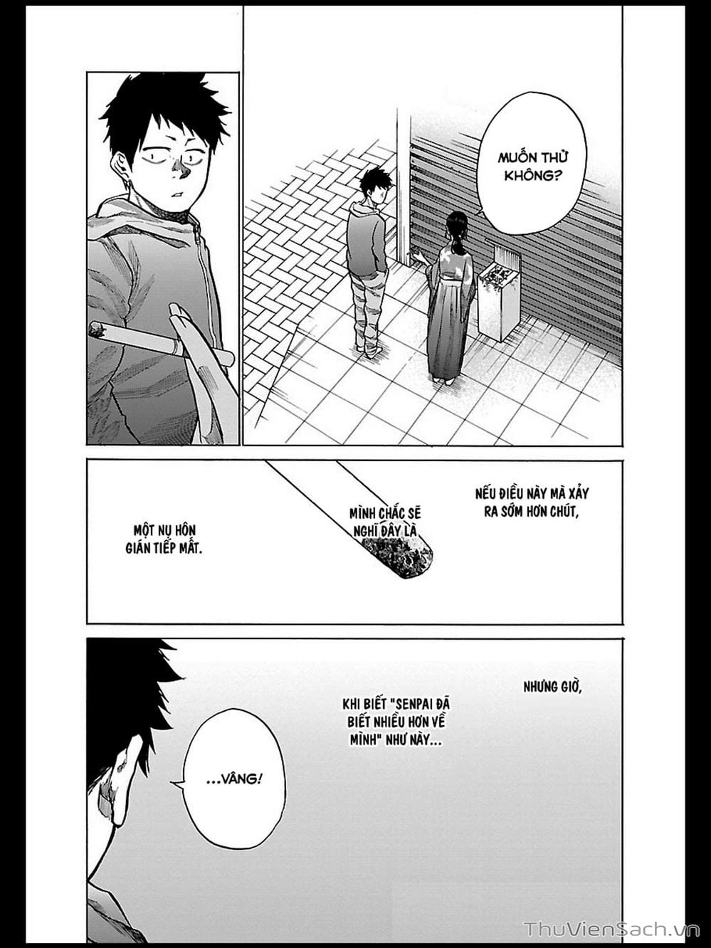 Truyện Tranh Thuốc Lá Senpai Và Kouhai Anh Đào - Cigarette And Cherry trang 4