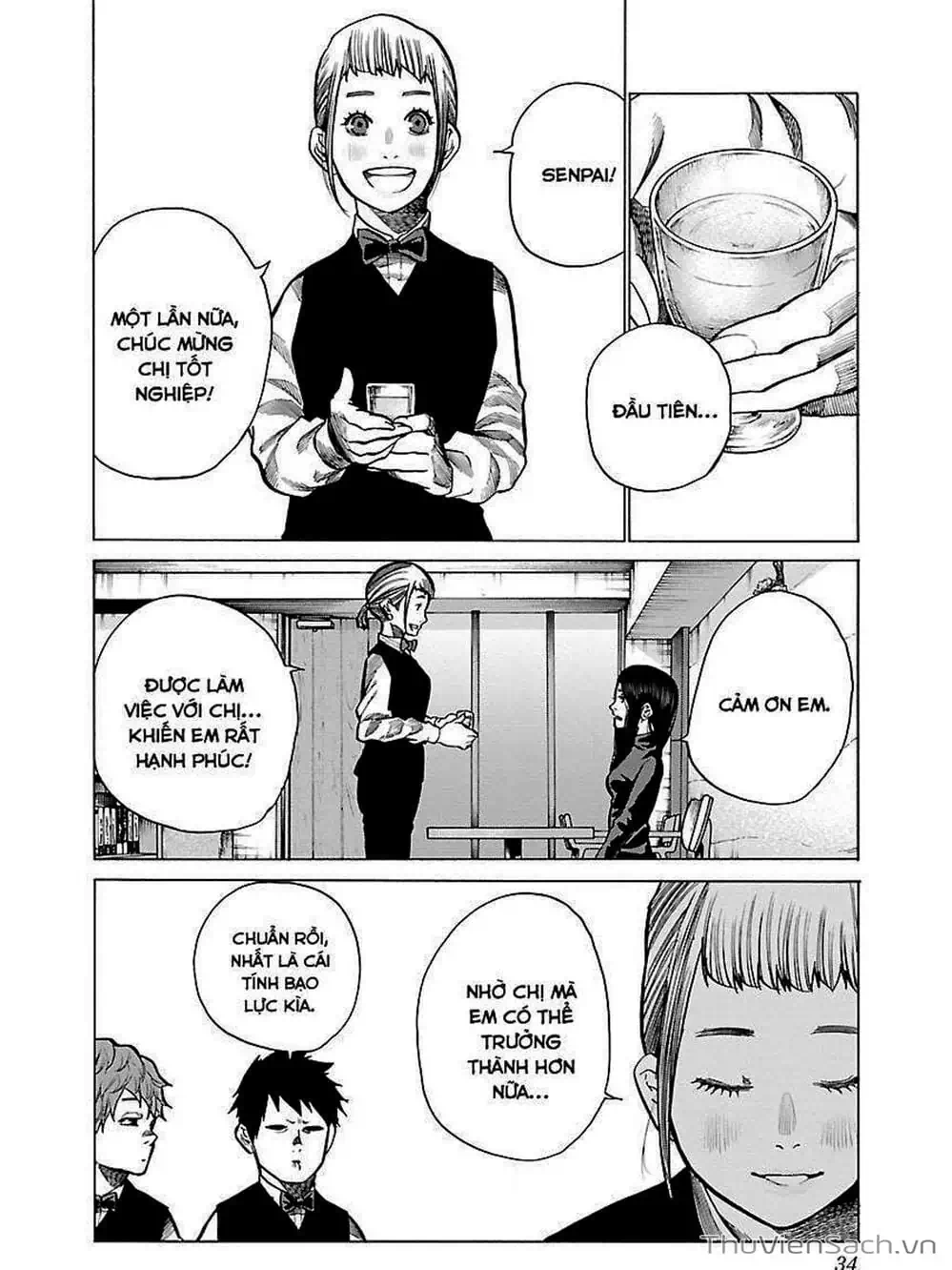 Truyện Tranh Thuốc Lá Senpai Và Kouhai Anh Đào - Cigarette And Cherry trang 4