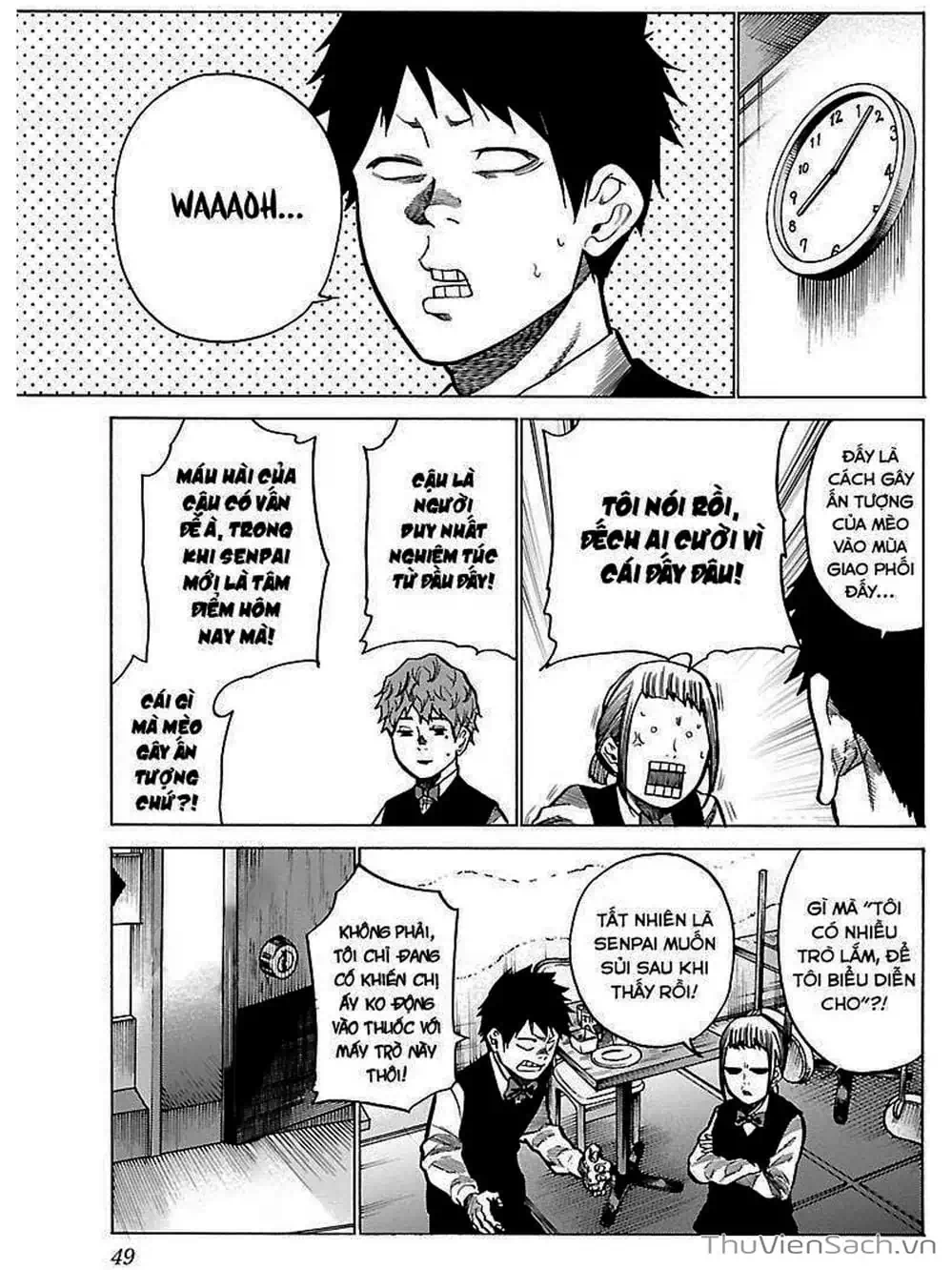 Truyện Tranh Thuốc Lá Senpai Và Kouhai Anh Đào - Cigarette And Cherry trang 4