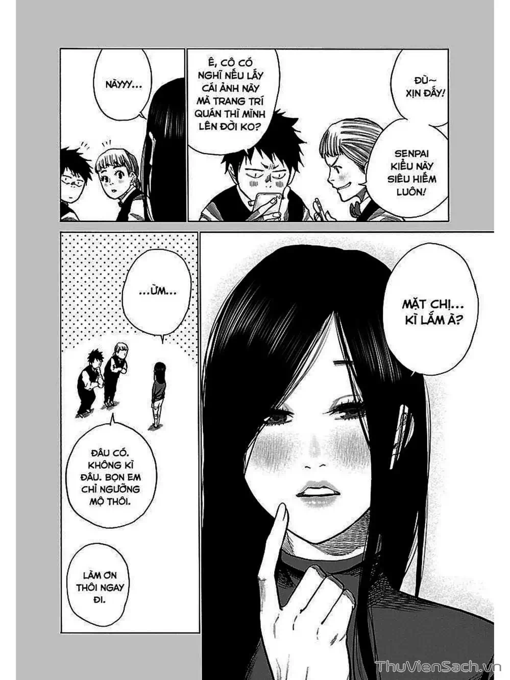 Truyện Tranh Thuốc Lá Senpai Và Kouhai Anh Đào - Cigarette And Cherry trang 4