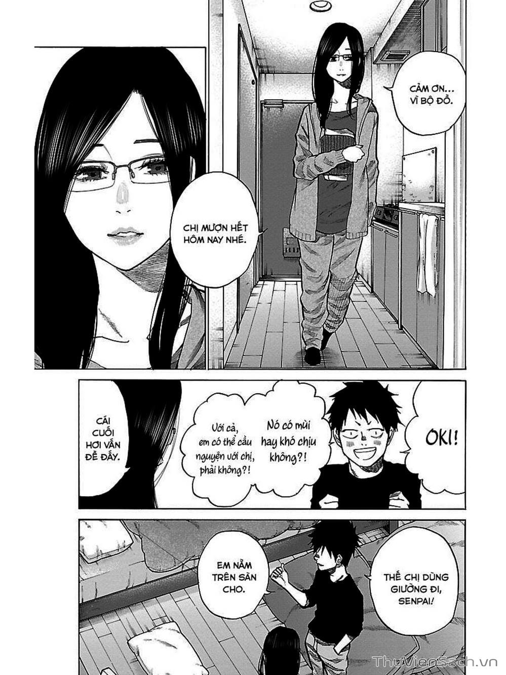 Truyện Tranh Thuốc Lá Senpai Và Kouhai Anh Đào - Cigarette And Cherry trang 4
