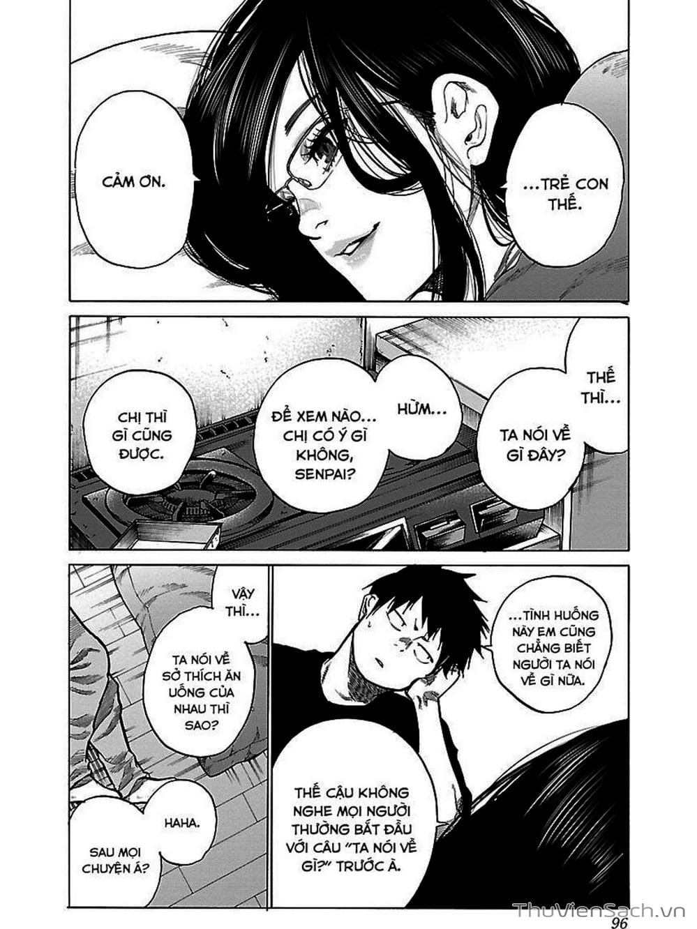Truyện Tranh Thuốc Lá Senpai Và Kouhai Anh Đào - Cigarette And Cherry trang 4