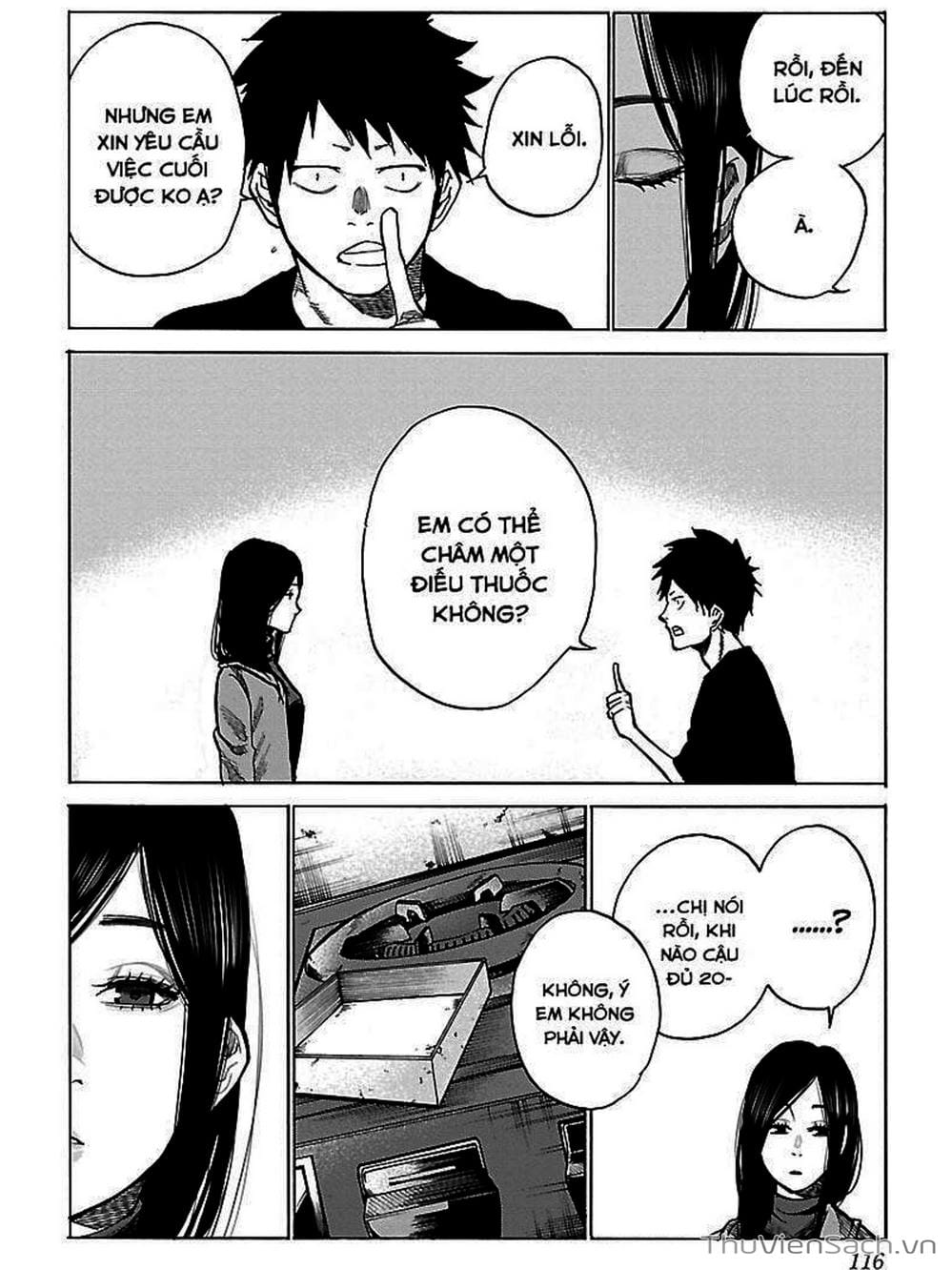 Truyện Tranh Thuốc Lá Senpai Và Kouhai Anh Đào - Cigarette And Cherry trang 4