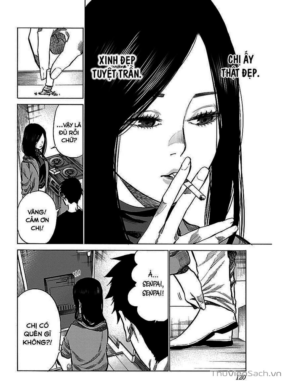 Truyện Tranh Thuốc Lá Senpai Và Kouhai Anh Đào - Cigarette And Cherry trang 4