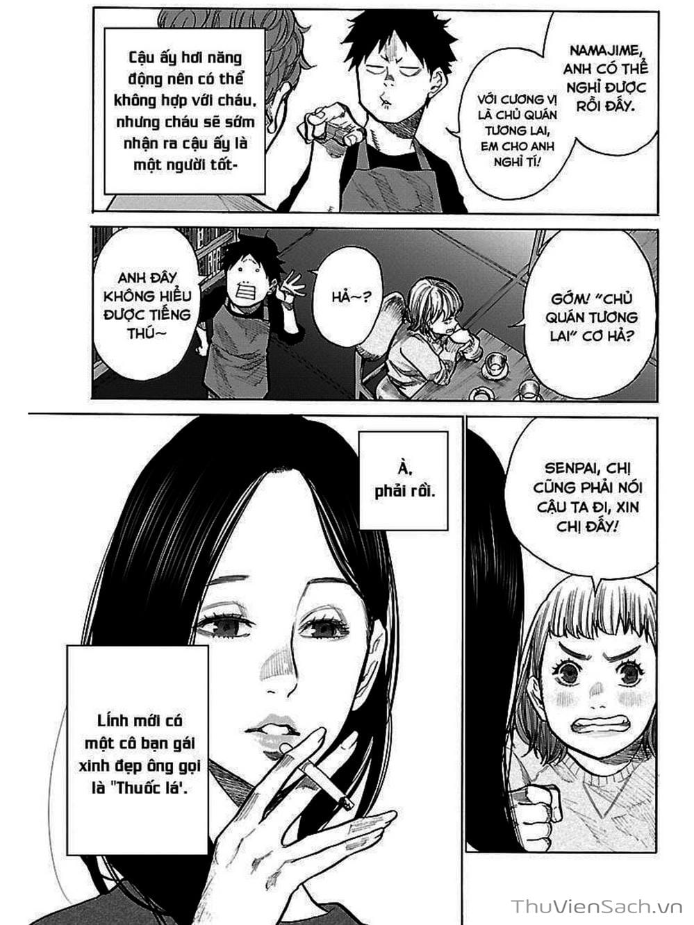 Truyện Tranh Thuốc Lá Senpai Và Kouhai Anh Đào - Cigarette And Cherry trang 4