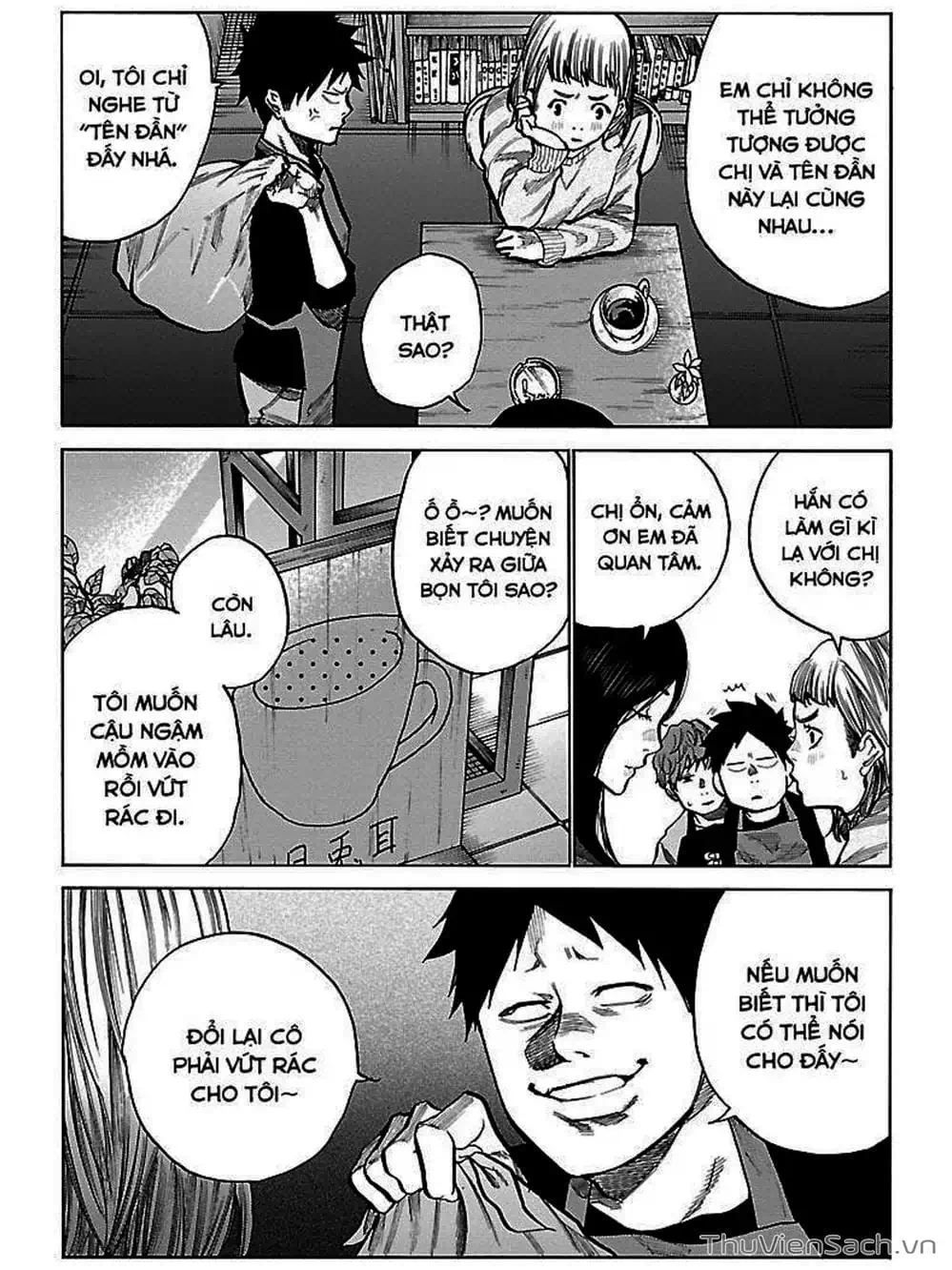 Truyện Tranh Thuốc Lá Senpai Và Kouhai Anh Đào - Cigarette And Cherry trang 4