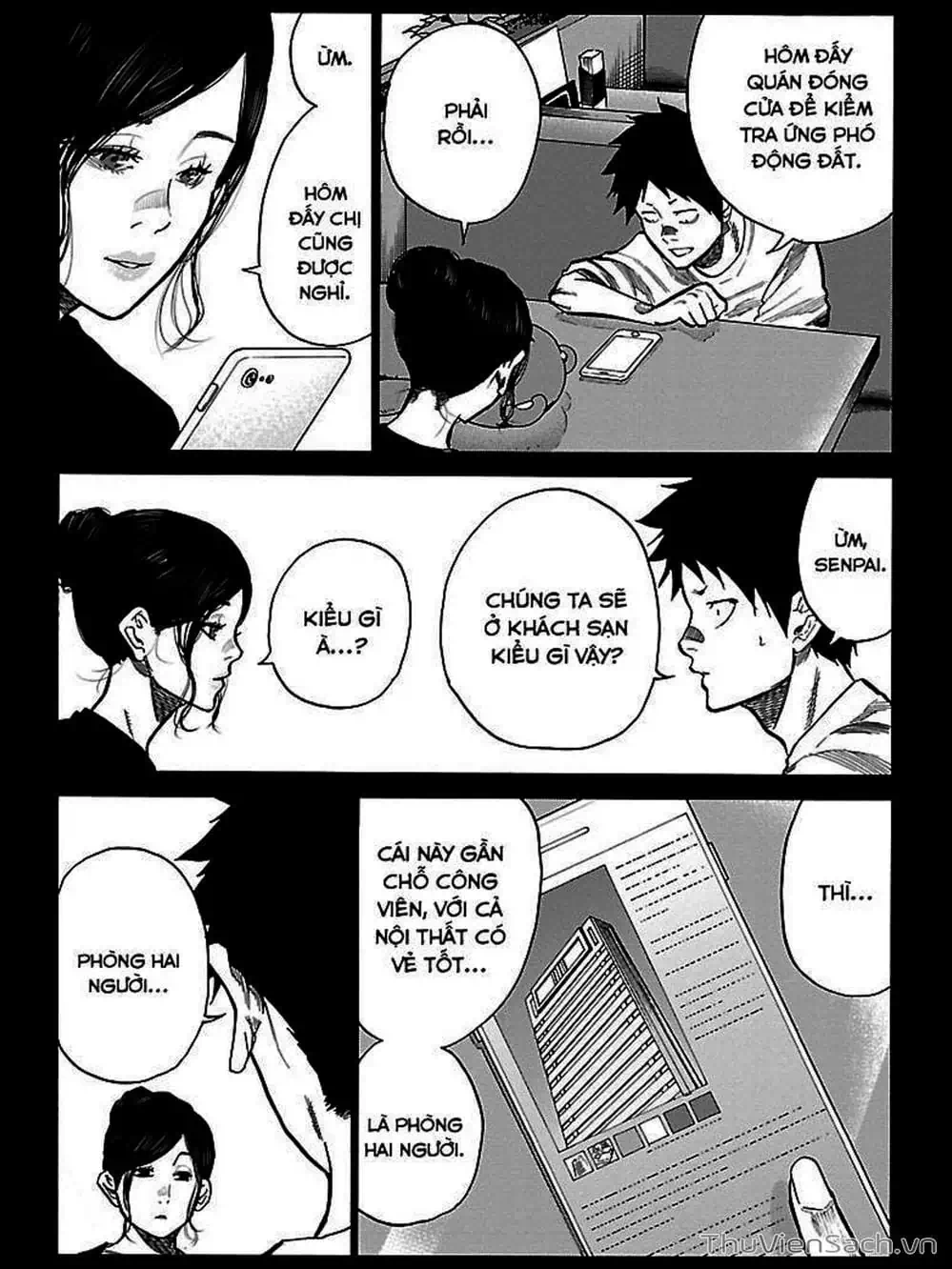 Truyện Tranh Thuốc Lá Senpai Và Kouhai Anh Đào - Cigarette And Cherry trang 4