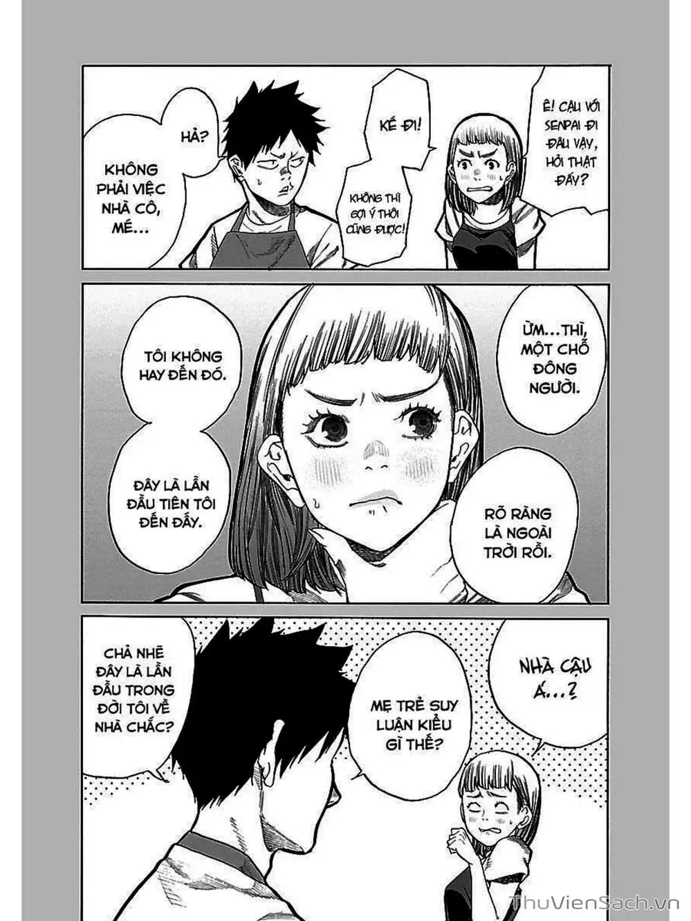 Truyện Tranh Thuốc Lá Senpai Và Kouhai Anh Đào - Cigarette And Cherry trang 4