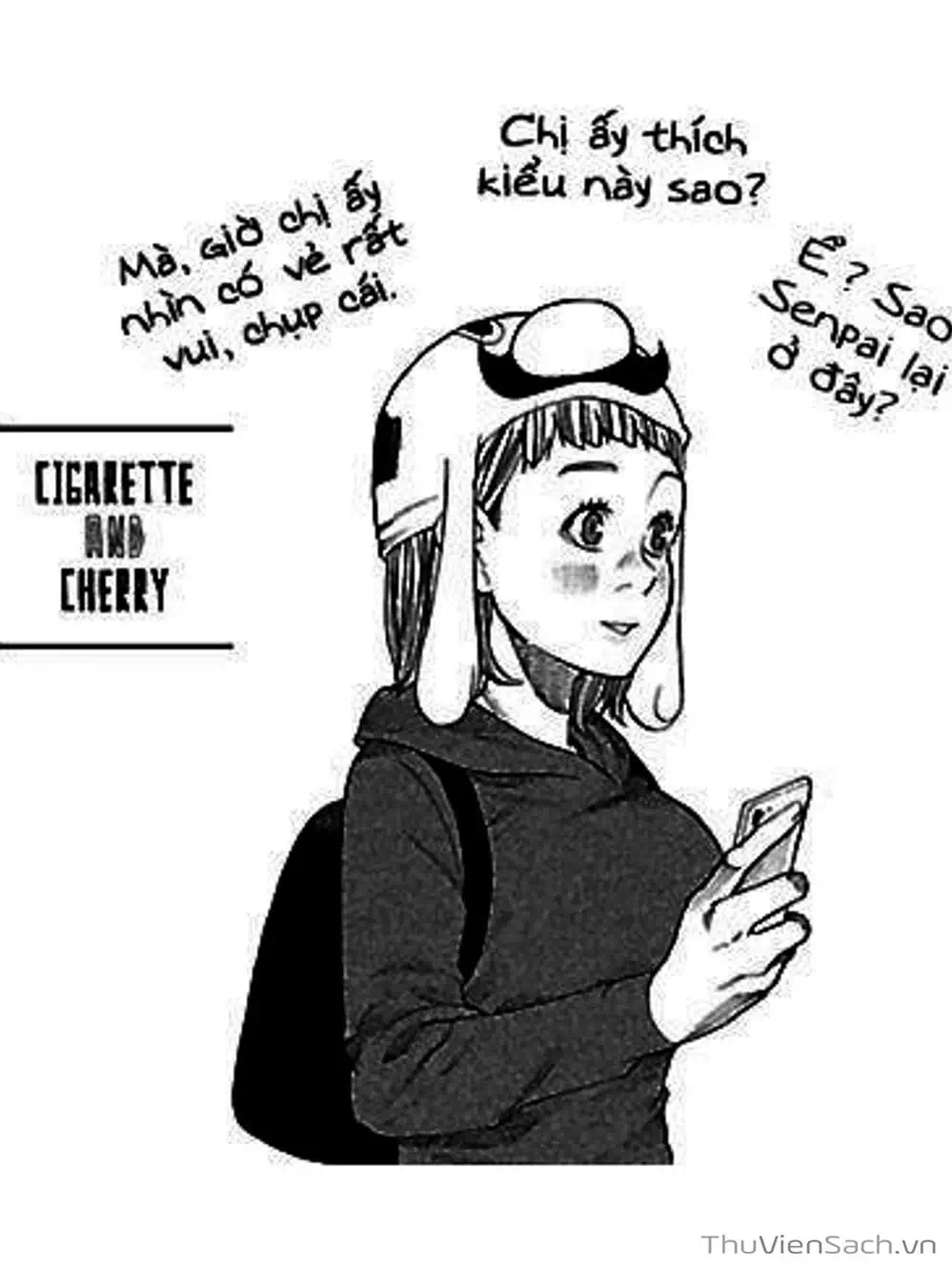 Truyện Tranh Thuốc Lá Senpai Và Kouhai Anh Đào - Cigarette And Cherry trang 4