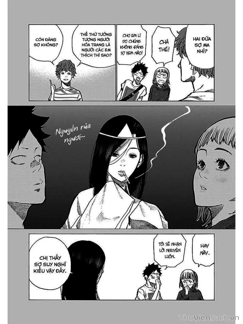 Truyện Tranh Thuốc Lá Senpai Và Kouhai Anh Đào - Cigarette And Cherry trang 4