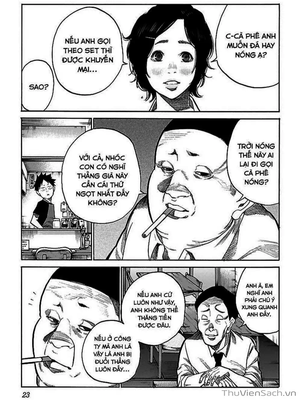 Truyện Tranh Thuốc Lá Senpai Và Kouhai Anh Đào - Cigarette And Cherry trang 4