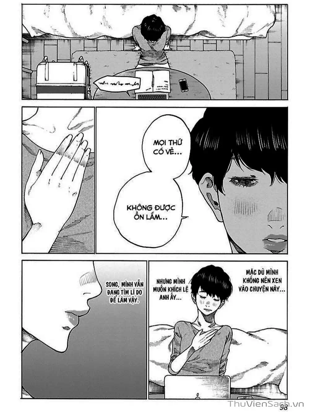 Truyện Tranh Thuốc Lá Senpai Và Kouhai Anh Đào - Cigarette And Cherry trang 4