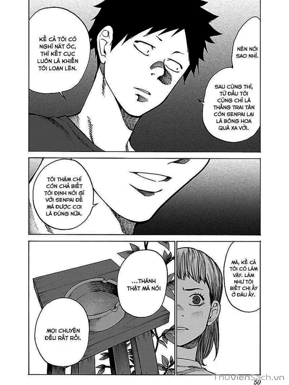 Truyện Tranh Thuốc Lá Senpai Và Kouhai Anh Đào - Cigarette And Cherry trang 4