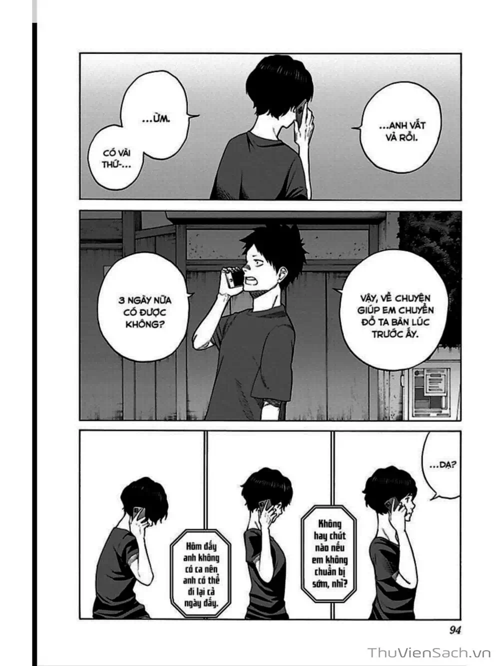 Truyện Tranh Thuốc Lá Senpai Và Kouhai Anh Đào - Cigarette And Cherry trang 4