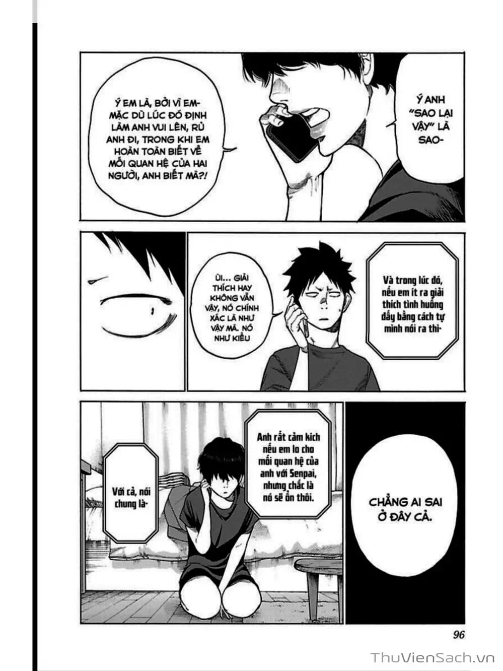 Truyện Tranh Thuốc Lá Senpai Và Kouhai Anh Đào - Cigarette And Cherry trang 4