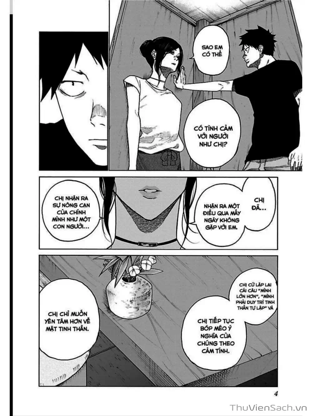 Truyện Tranh Thuốc Lá Senpai Và Kouhai Anh Đào - Cigarette And Cherry trang 4