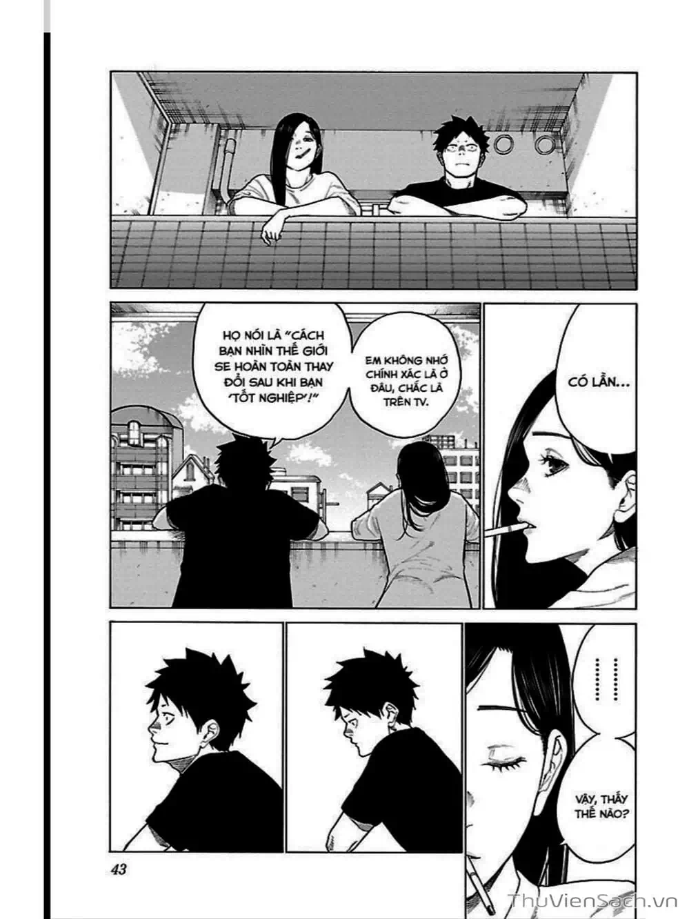 Truyện Tranh Thuốc Lá Senpai Và Kouhai Anh Đào - Cigarette And Cherry trang 4