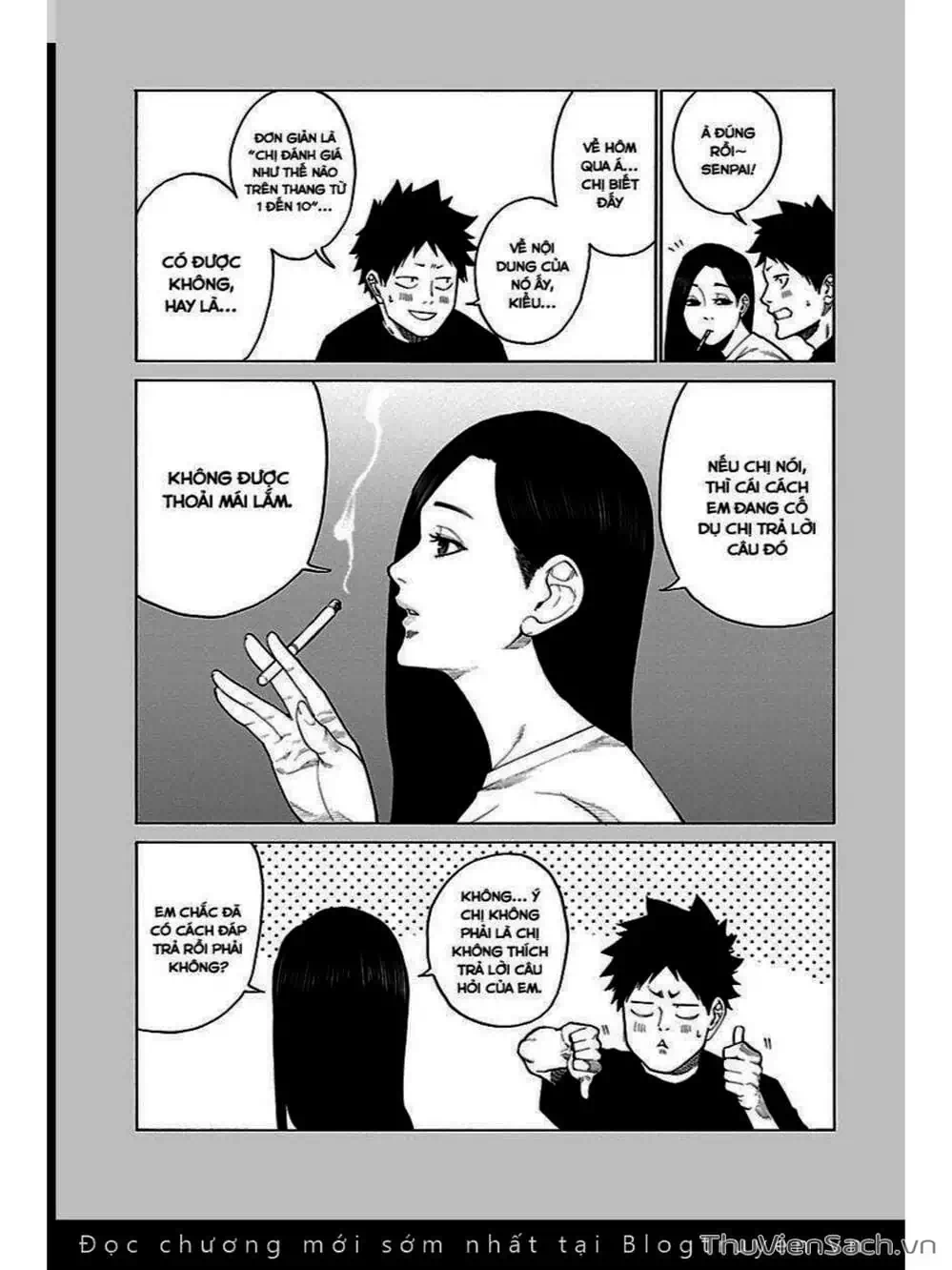Truyện Tranh Thuốc Lá Senpai Và Kouhai Anh Đào - Cigarette And Cherry trang 4