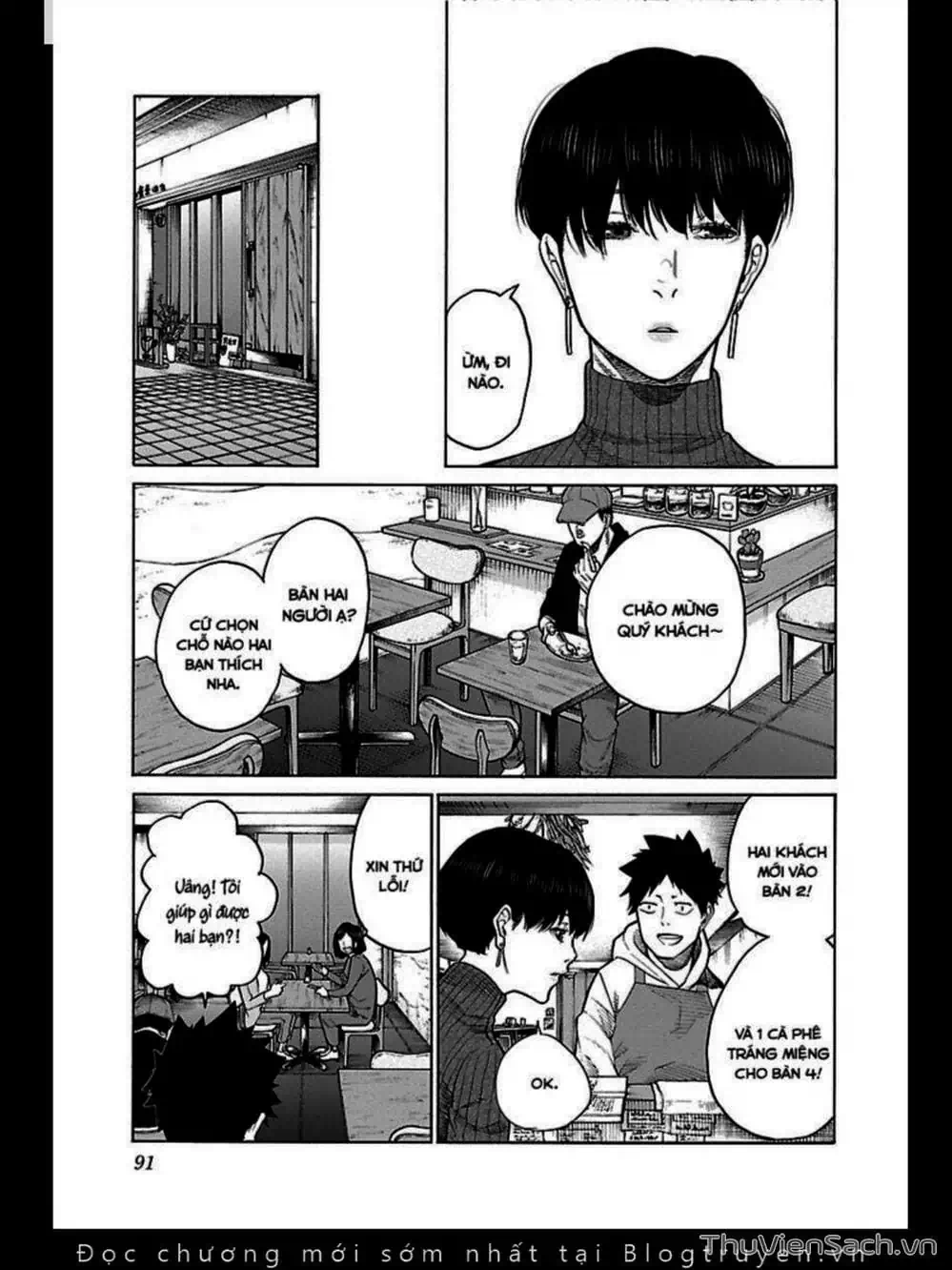 Truyện Tranh Thuốc Lá Senpai Và Kouhai Anh Đào - Cigarette And Cherry trang 4