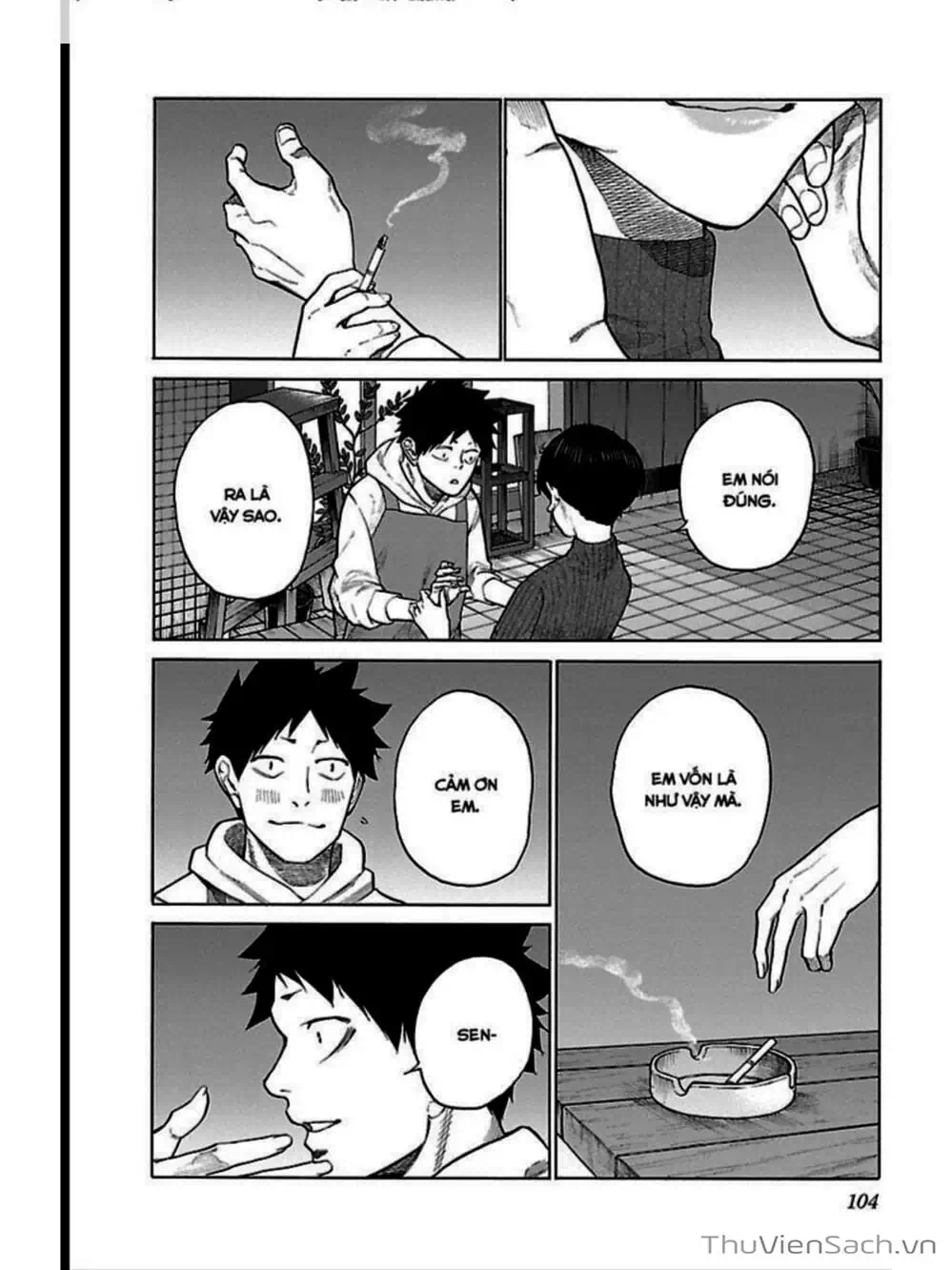 Truyện Tranh Thuốc Lá Senpai Và Kouhai Anh Đào - Cigarette And Cherry trang 4