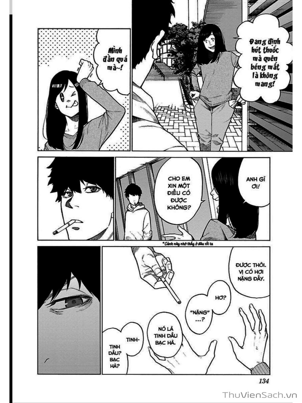 Truyện Tranh Thuốc Lá Senpai Và Kouhai Anh Đào - Cigarette And Cherry trang 4