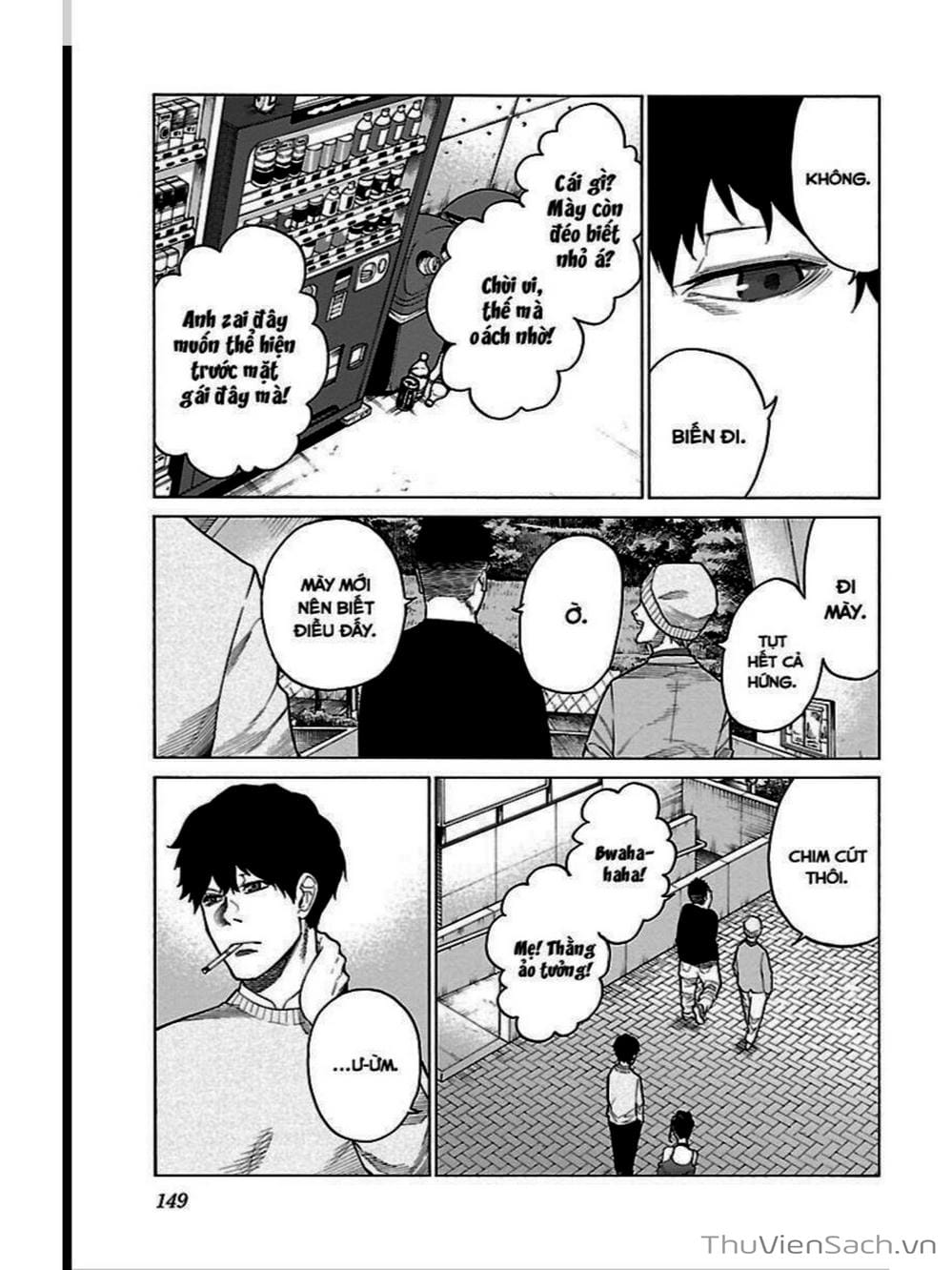 Truyện Tranh Thuốc Lá Senpai Và Kouhai Anh Đào - Cigarette And Cherry trang 4