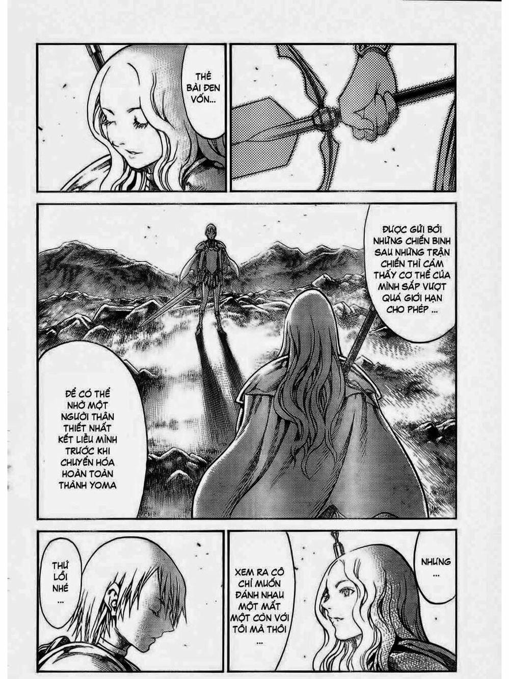 Truyện Tranh Claymore Mắt Bạc trang 4