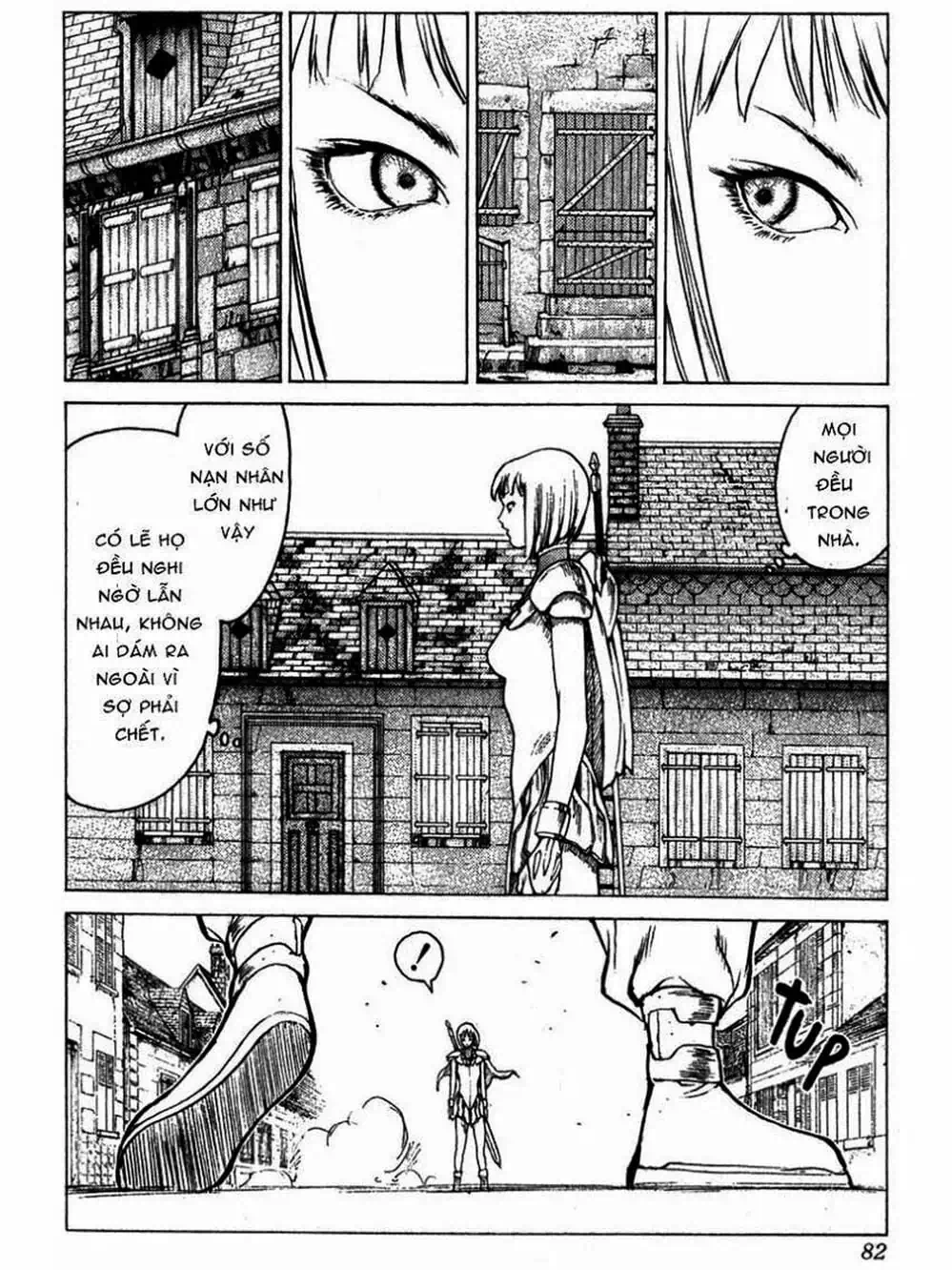 Truyện Tranh Claymore Mắt Bạc trang 4