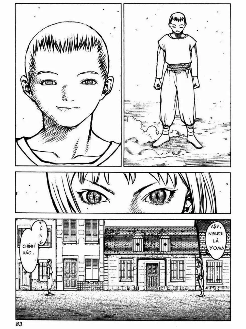 Truyện Tranh Claymore Mắt Bạc trang 4