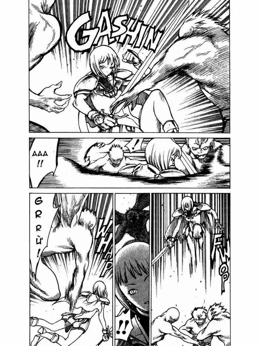 Truyện Tranh Claymore Mắt Bạc trang 4