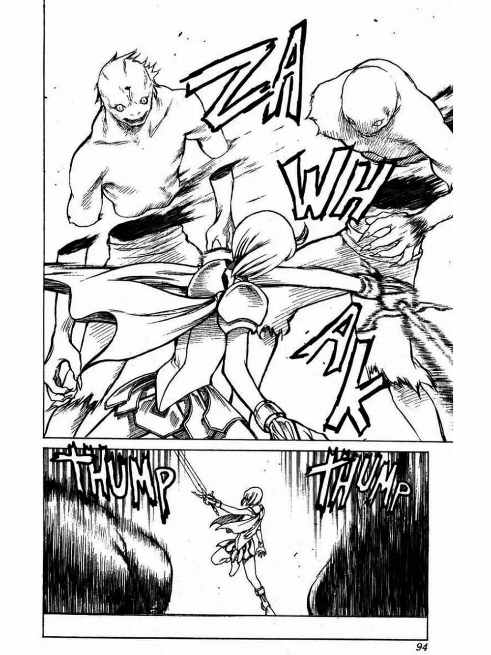 Truyện Tranh Claymore Mắt Bạc trang 4