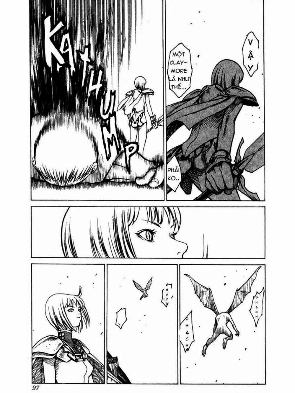 Truyện Tranh Claymore Mắt Bạc trang 4