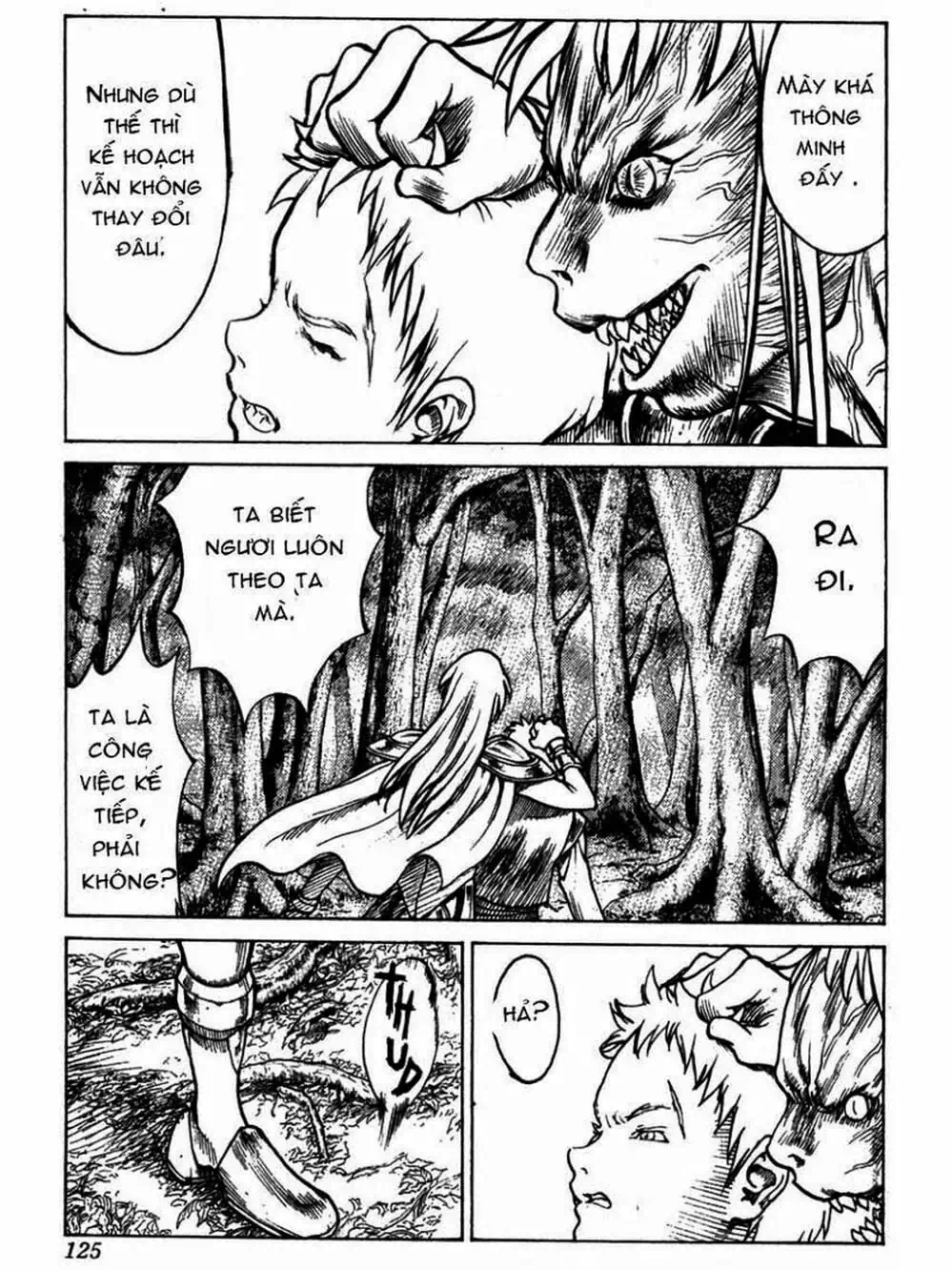 Truyện Tranh Claymore Mắt Bạc trang 4