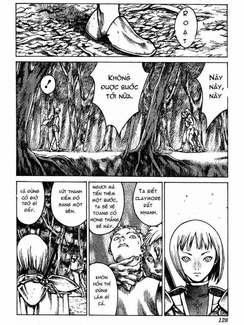 Truyện Tranh Claymore Mắt Bạc trang 4