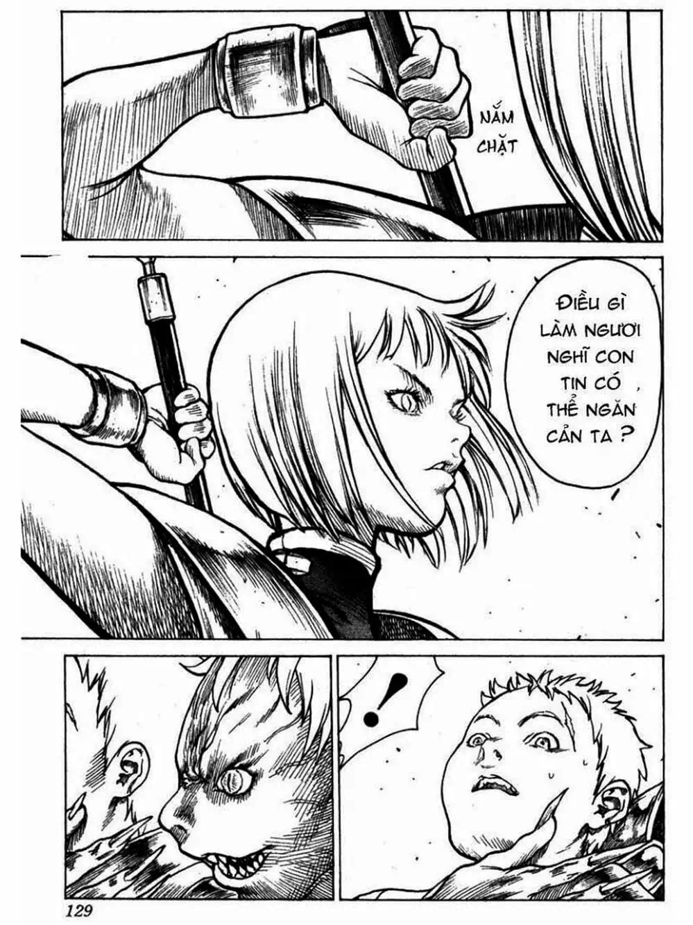 Truyện Tranh Claymore Mắt Bạc trang 4