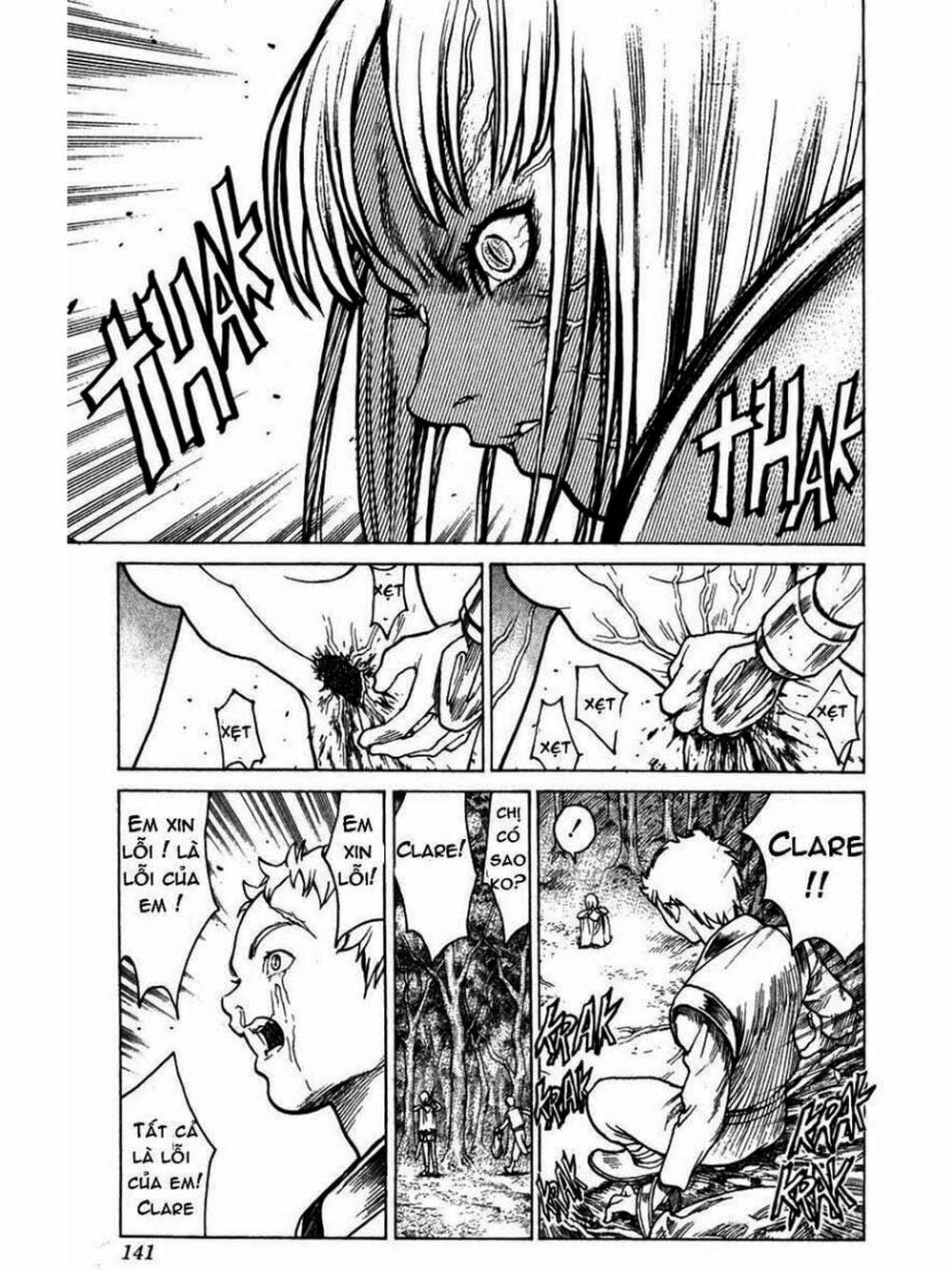 Truyện Tranh Claymore Mắt Bạc trang 4