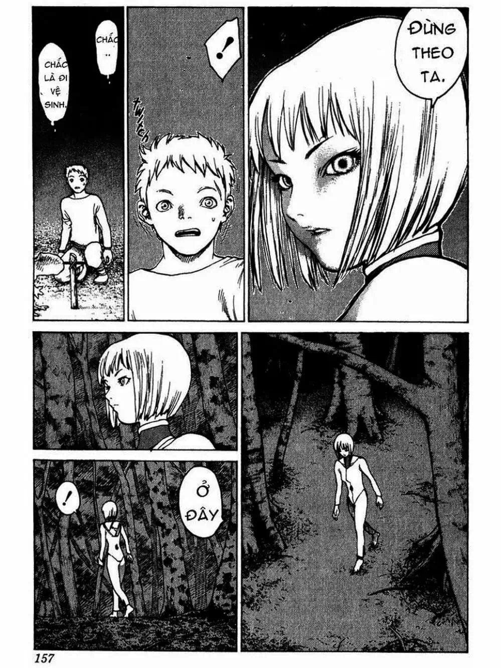 Truyện Tranh Claymore Mắt Bạc trang 4