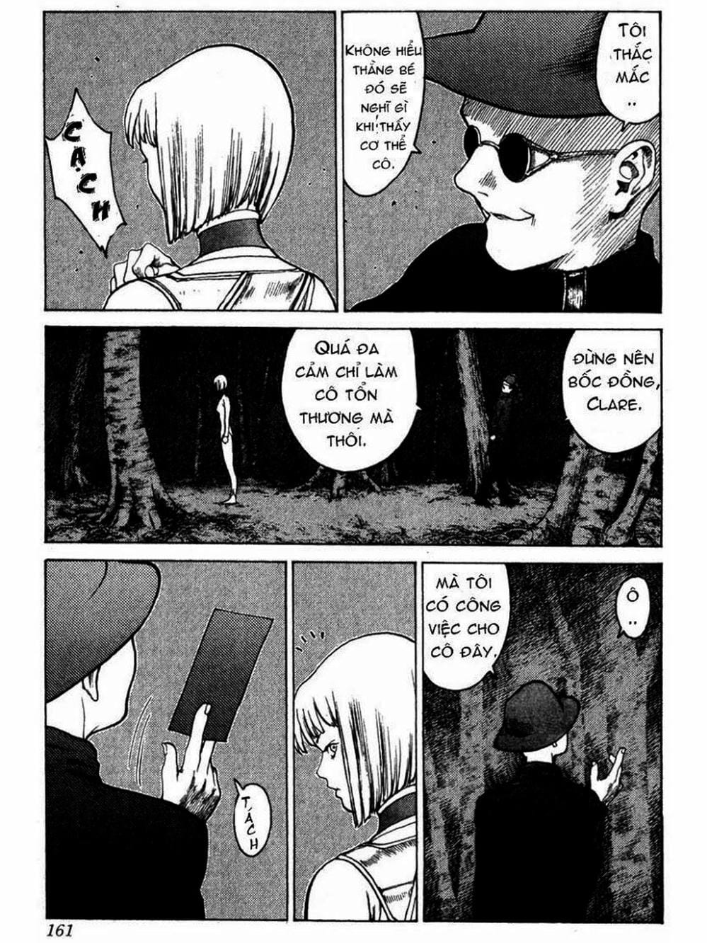 Truyện Tranh Claymore Mắt Bạc trang 4