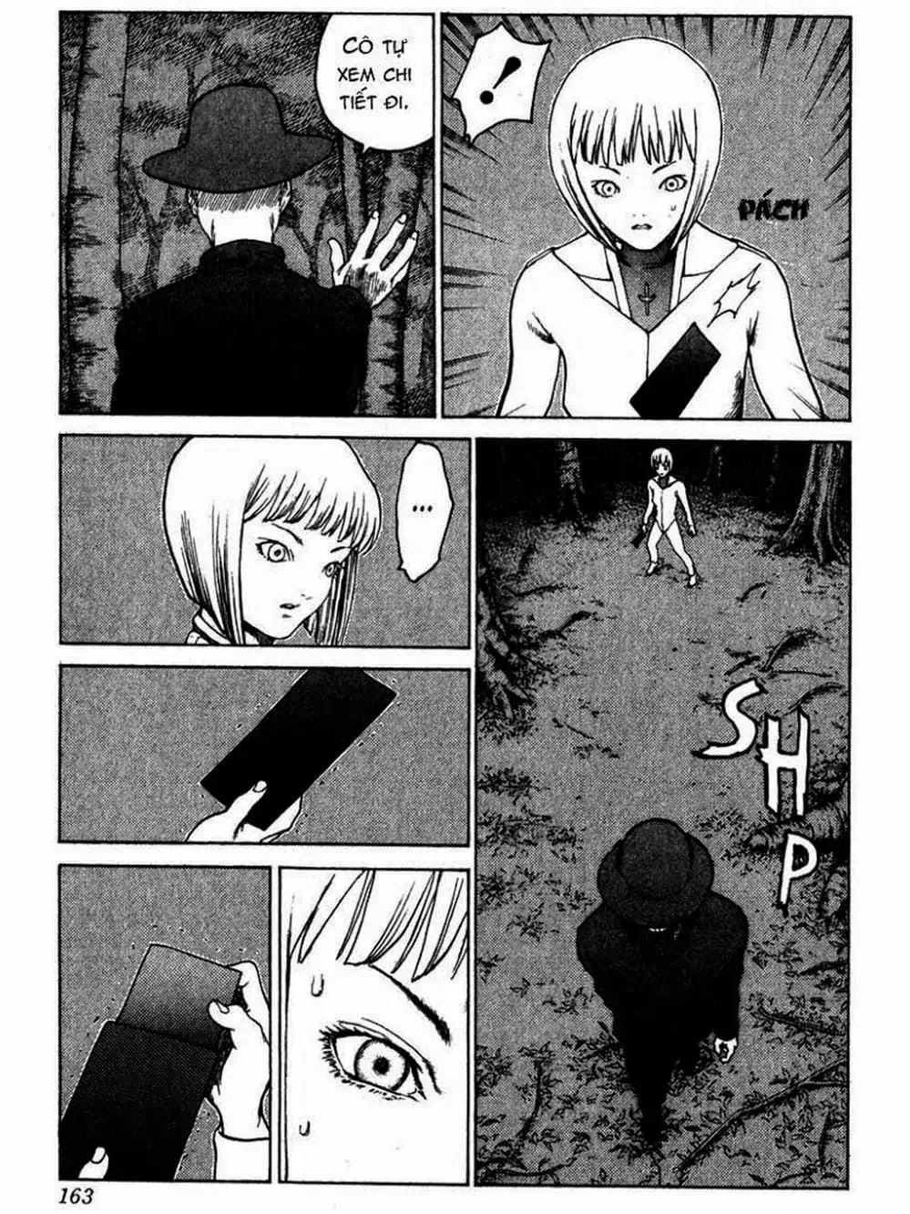 Truyện Tranh Claymore Mắt Bạc trang 4