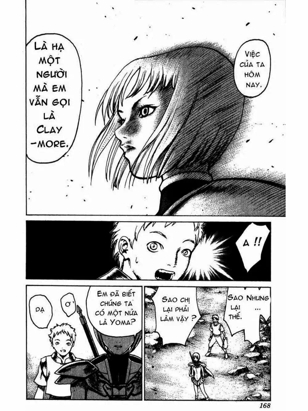 Truyện Tranh Claymore Mắt Bạc trang 4