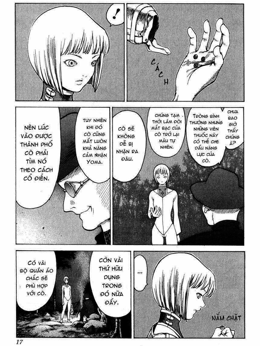 Truyện Tranh Claymore Mắt Bạc trang 4