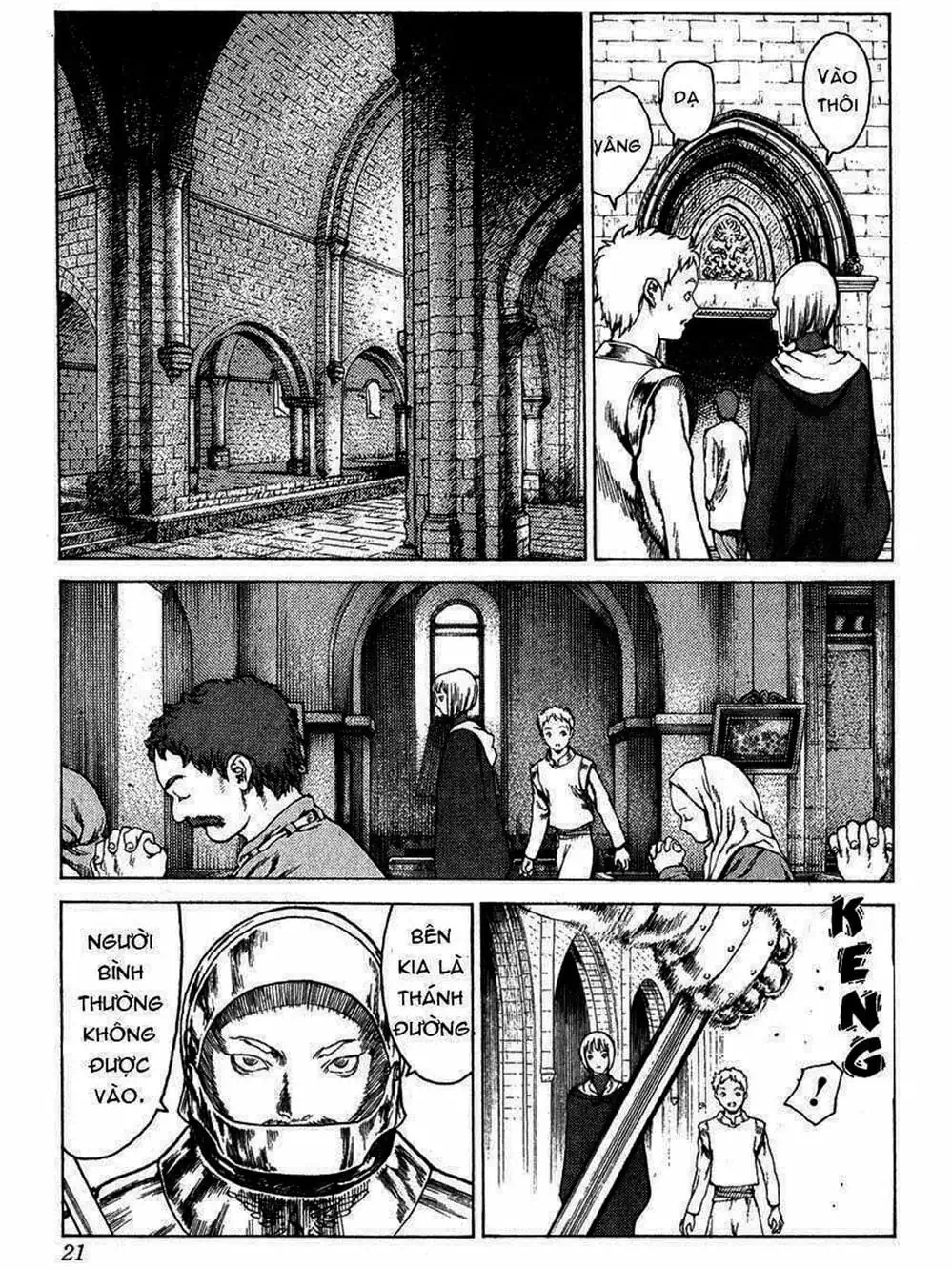 Truyện Tranh Claymore Mắt Bạc trang 4