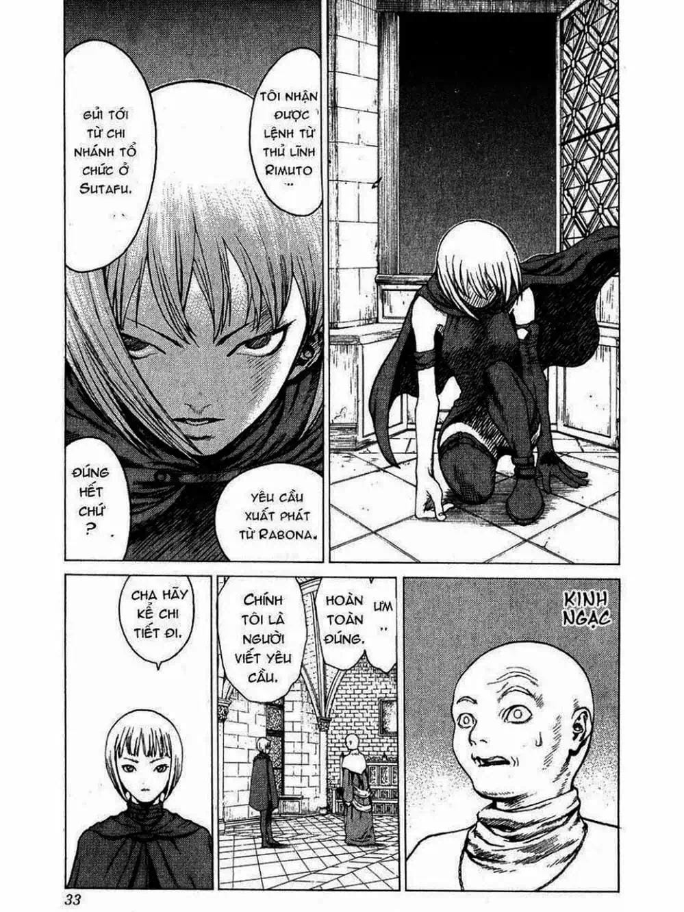 Truyện Tranh Claymore Mắt Bạc trang 4