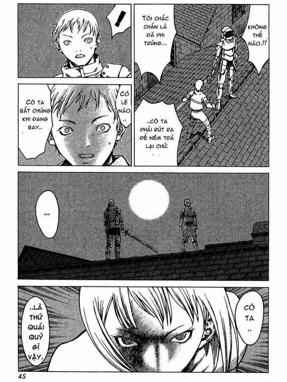 Truyện Tranh Claymore Mắt Bạc trang 4