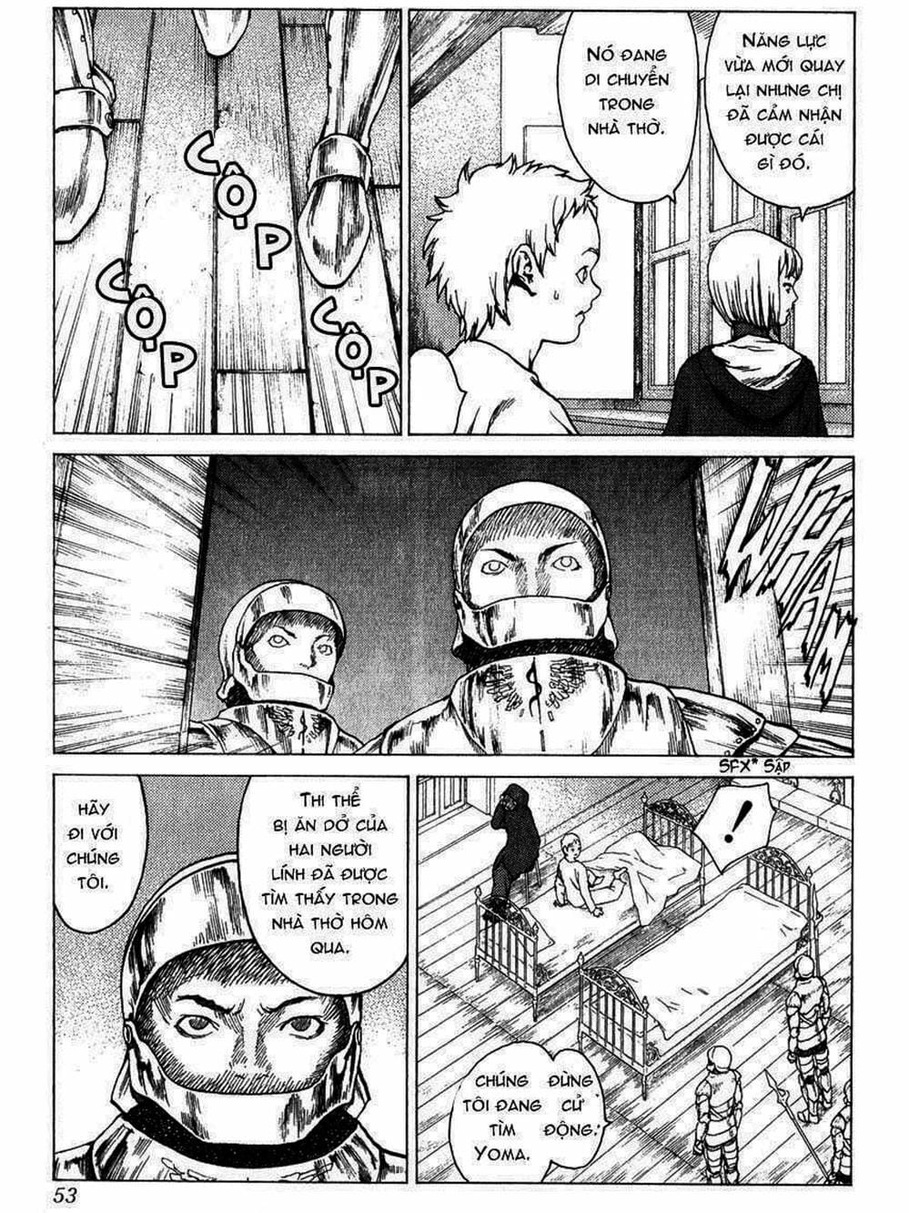 Truyện Tranh Claymore Mắt Bạc trang 4